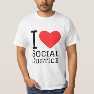 Rättskipning i kärlek social t shirt