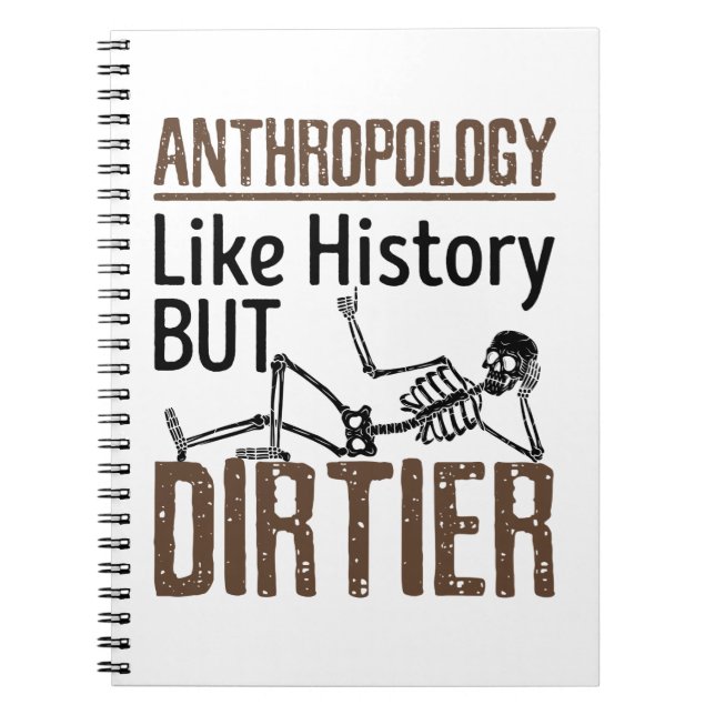 Rättslig antropologi som historia men Dirtier Anteckningsbok (Framsidan)