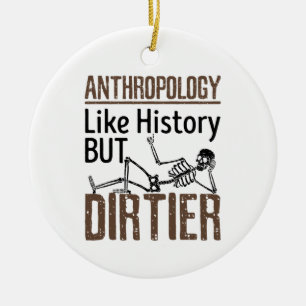Rättslig antropologi som historia men Dirtier Julgransprydnad Keramik