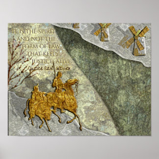 Rättslig dom - Warren on Spirt of the Law (v2) Poster