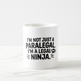 Rättslig Ninja Juristassistents Mugg | Juridikonto