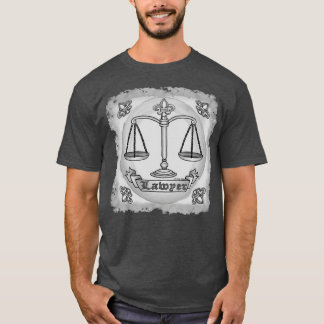 Rättslig skala t shirt