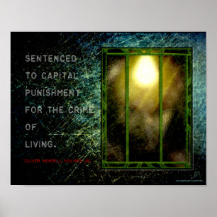 Rättslig visdom - Holmes on Life and Death (v2) Poster