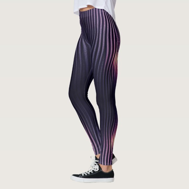RÄTTSLIGA LILOR LEGGINGS (Vänster)
