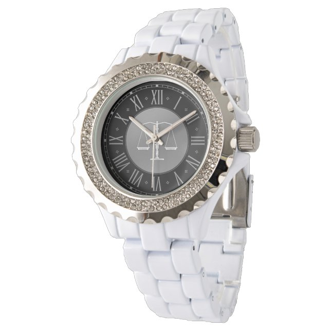 Rättsliga skalor | Klassisk Armbandsur (Vinklad)