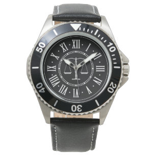 Rättsliga skalor   Klassisk Armbandsur