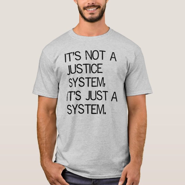 Rättsligt system t shirt (Framsida)