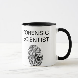 Rättsmedicinsk forskarekaffemugg mugg