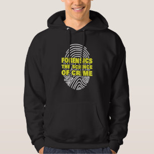 Rättsmedicinsk utredare hoodie