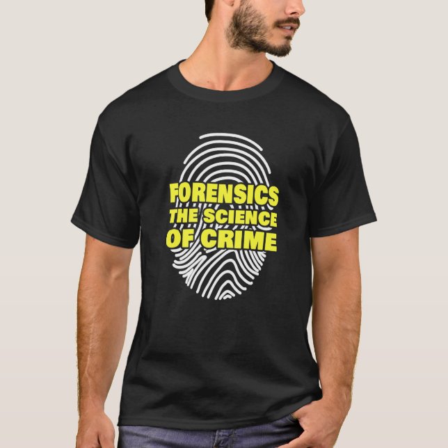 Rättsmedicinsk utredare   t shirt (Framsida)