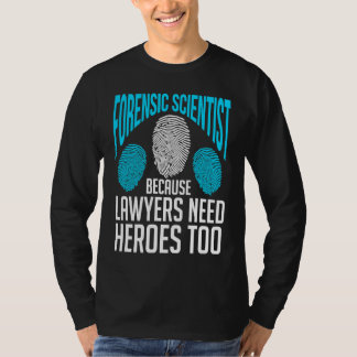 Rättsmedicinsk vetenskapsman Rättsmedicin Brottsl T Shirt