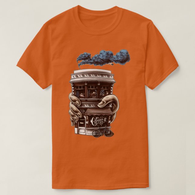 Rättspak för bokar och kaffe och Hundar och Social T Shirt (Design framsida)