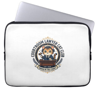 Rättssalarie Katthumor För kattälskare Design - Do Laptop Fodral