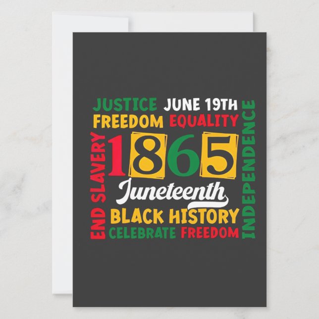 Rättsskipning 19:e frihetsjämställdheten 1865 inbjudningar (Framsida)