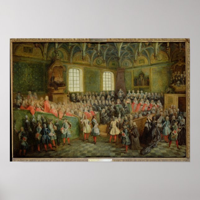 Rättsskipning i parlamentet poster (Framsidan)