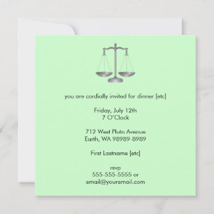 Rättsskipning Inbjudningar