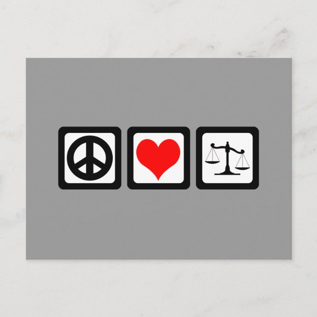 Rättsskipning Vykort (Framsida)