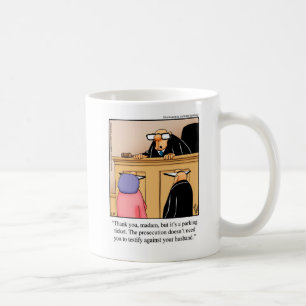 Rättssystemet Humor Mugg Gift