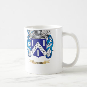 Rättstjänarefamiljvapensköld (vapenskölden) kaffemugg