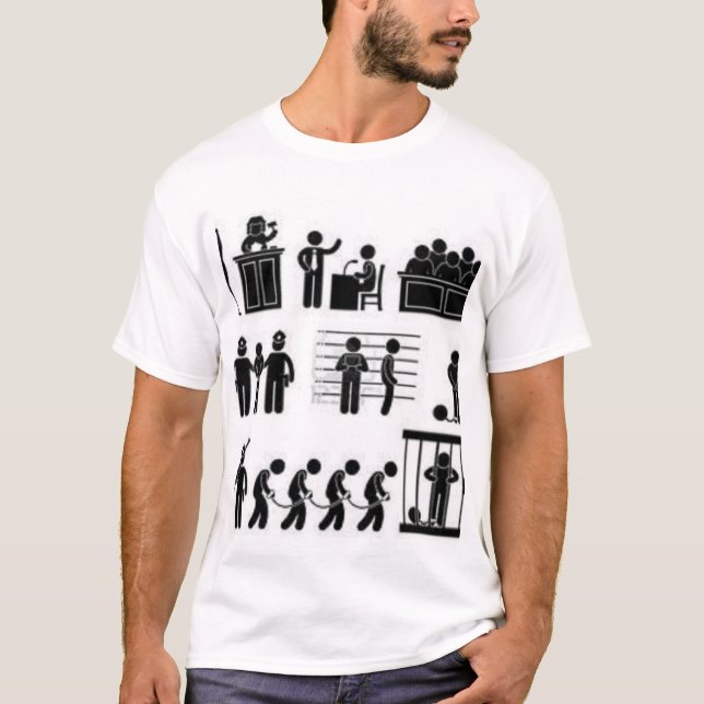 Rättsväsen T-shirt (Framsida)