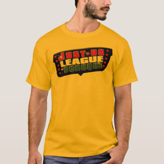 Rättvis-oss ligalogotyp tee shirt