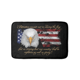 Rättvis patriotism badrumsmatta