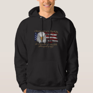 Rättvis patriotism hoodie