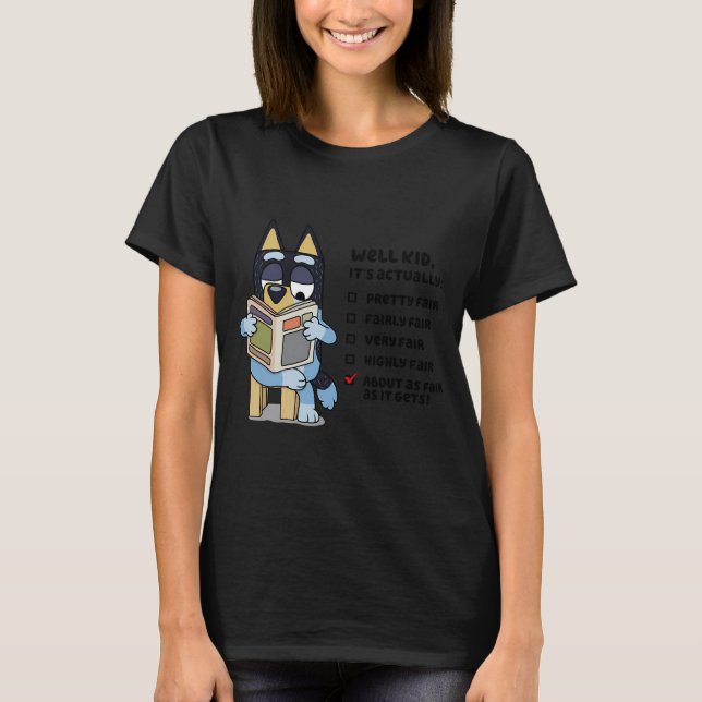 Rättvis skala t shirt (Framsida)