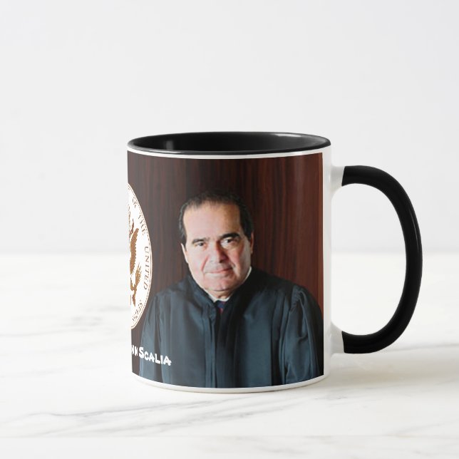 Rättvisa Antonin Scalia - U.S.-högsta domstolen Mugg (Höger)