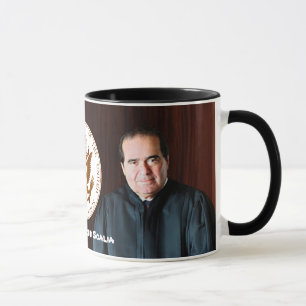 Rättvisa Antonin Scalia - U.S.-högsta domstolen Mugg