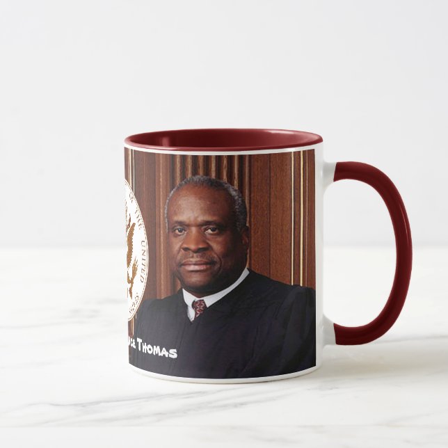 Rättvisa Clarence Thomas - U.S.-högsta domstolen Mugg (Höger)