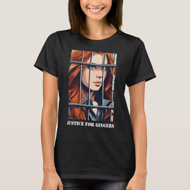 Rättvisa för Gingers T-Shirt (Framsida)