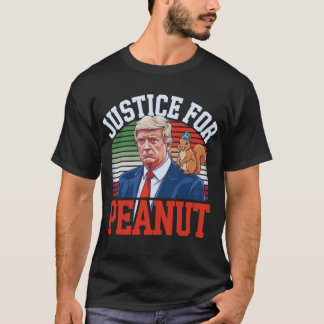 Rättvisa för jordnöt Squirrel ville ha en trump 20 T Shirt