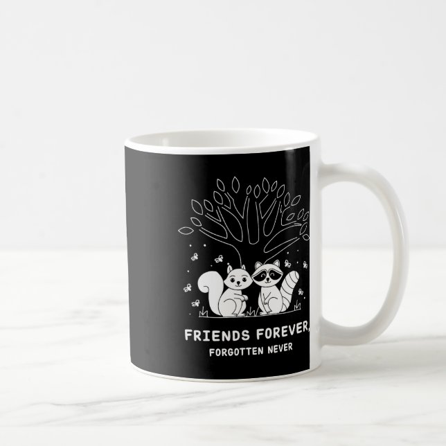 Rättvisa för peanut-ekorren - Jul Julafton S Kaffemugg (Höger)
