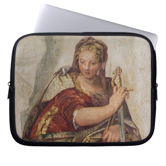 Rättvisa från väggarna av sacristyen (frescoen) laptop fodral (Framsidan)