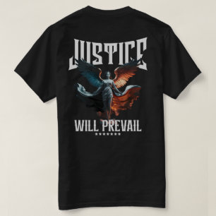 Rättvisa kommer att råda - Winged Angel T Shirt