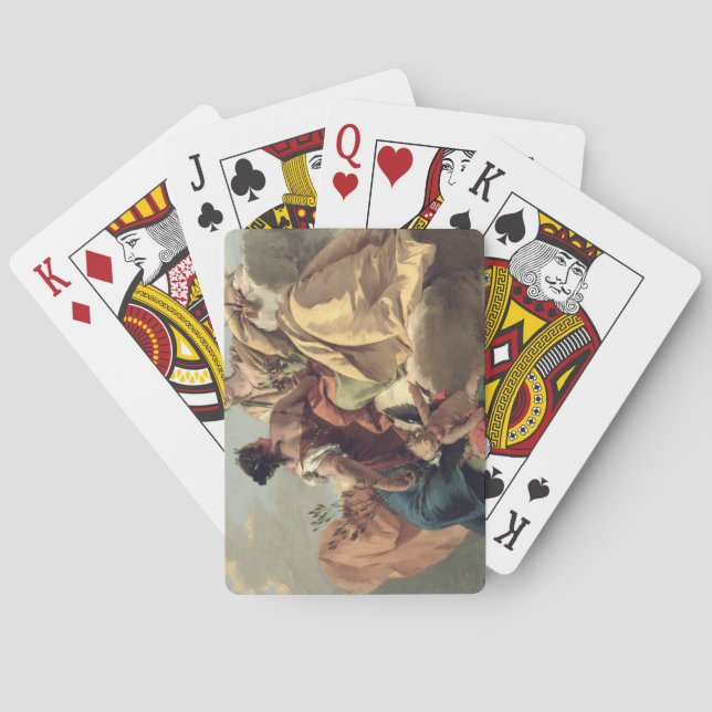 Rättvisa och fred spel kort (Baksidan)