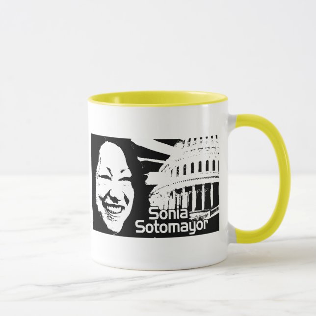 Rättvisa Sonia Sotomayor Mugg (Höger)