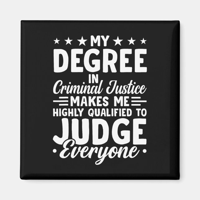 Rättvisa Studenten: min grad i brottmål Magnet (Framsidan)