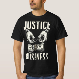 Rättvisa till Salu – T-Shirt med Djärv Social Komm