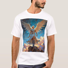 Rättvisans Ärkängel Mikaels strålglans T Shirt
