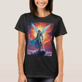 Rättvisans strålglans Ärkeängel Mikael T Shirt