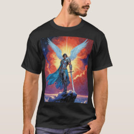 Rättvisans strålglans Ärkeängel Mikael T Shirt
