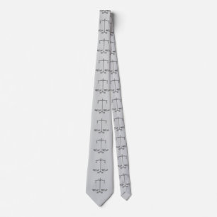 Rättvisans vågskål slips