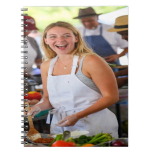 Rättvist Matlagningstävling Foto Anpassa Anteckningsbok