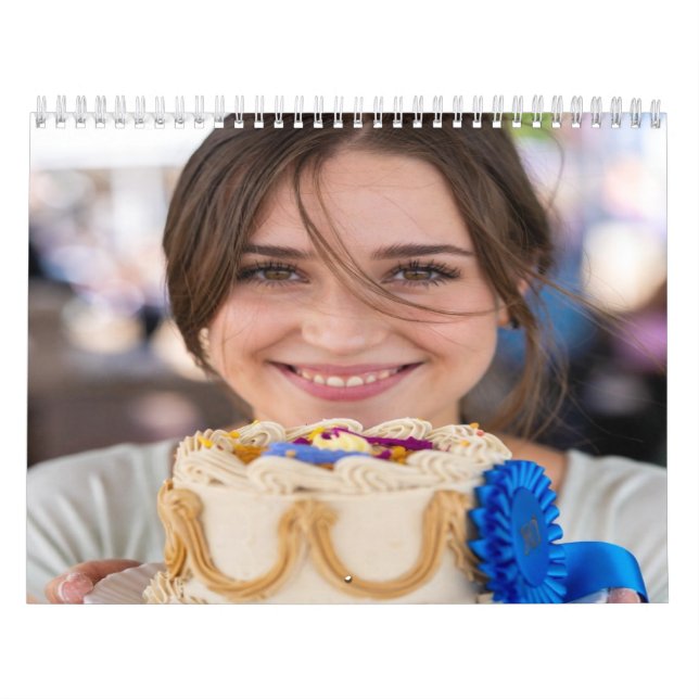 Rättvist Matlagningstävling Foto Anpassa Kalender (Omslag)