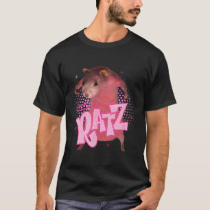 Ratz Roligt Rosa Mouse Råtta Meme Manar Kvinnor Ha T Shirt