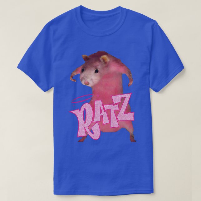 Ratz Rosa Long Meme Funny Mouse Costume Ugly Chris T Shirt (Design framsida)