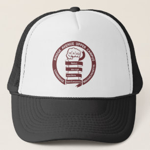 RAUC Trucker Style Keps Marin Logo