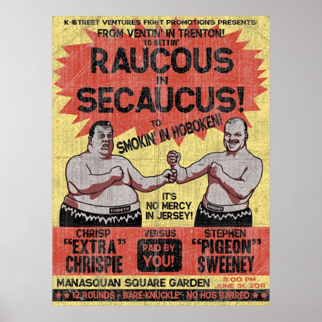 Raucous i Secaucus Poster (Framsidan)